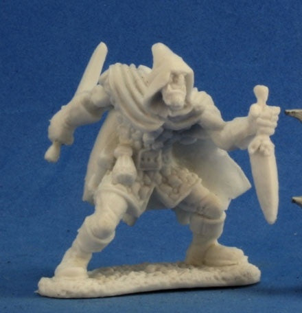 reaper miniature uk stockist tabletop miniatures half orc rogue