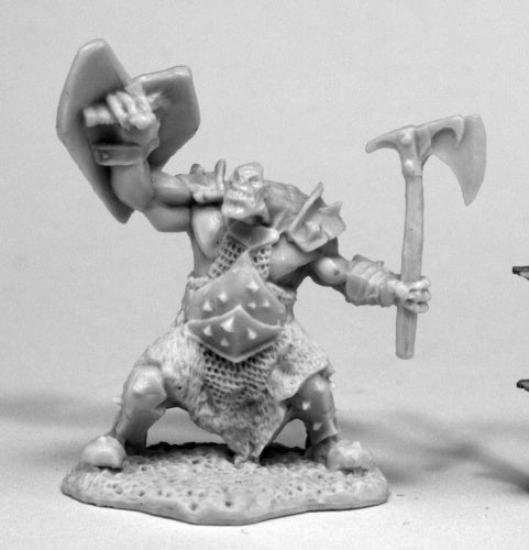 77430 - Orc Slayer, Axe & Shield (Reaper Bones) :www.mightylancergames.co.uk