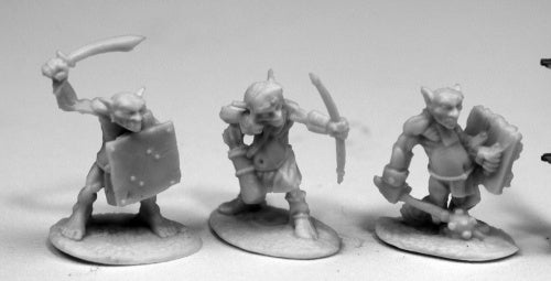 77445 - Goblin Skirmishers (6 figures) :www.mightylancergames.co.uk