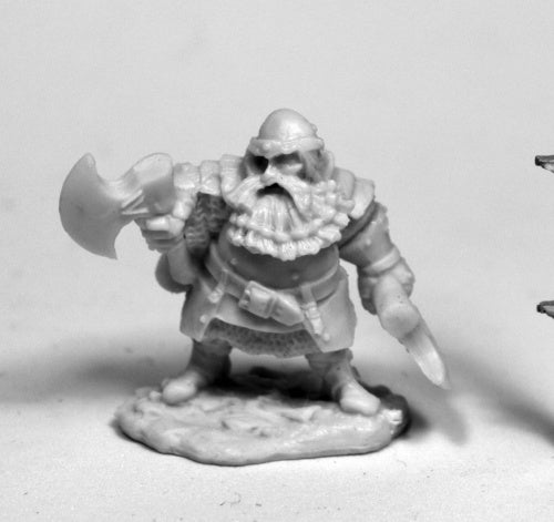 77482 - Hagar, Dwarven Hero (Reaper Bones) :www.mightylancergames.co.uk