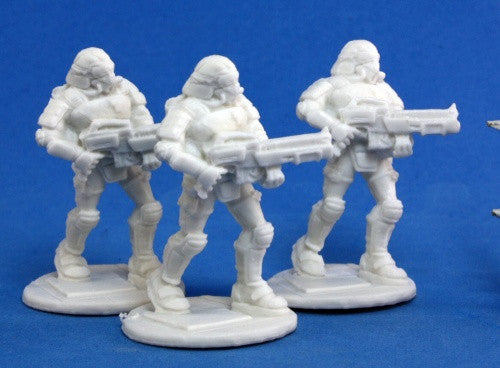 80015 - Nova Corp: Rifleman (3 figures) (Chronoscope Bones) :www.mightylancergames.co.uk