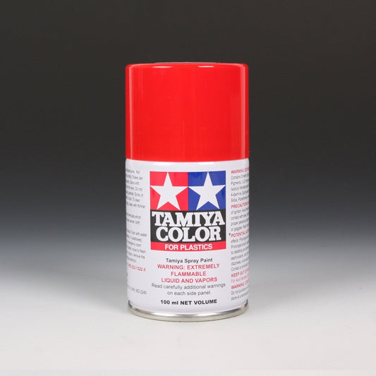 Tamiya Pure Red Spray For Plastics