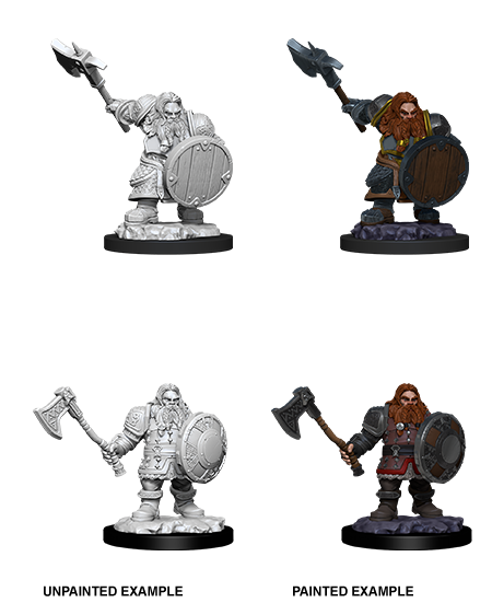 Dwarf Fighter- 90004 (Wizkids UPM)