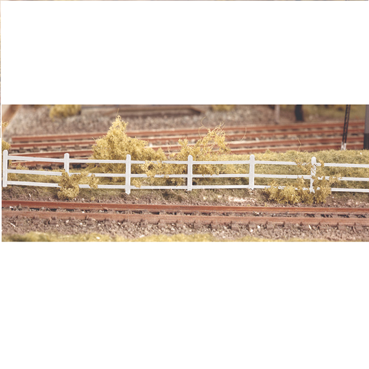 Lineside Fencing, White