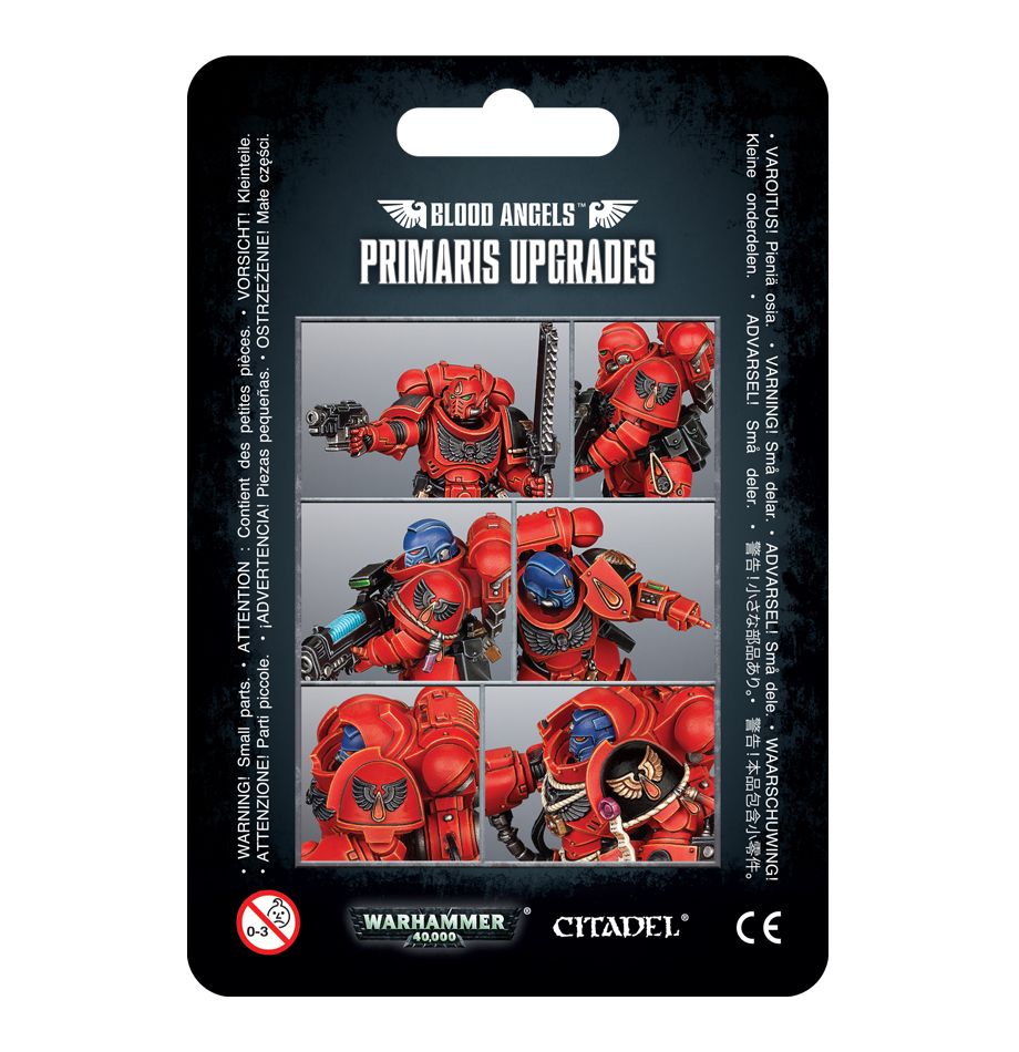 Blood Angels - Primaris Upgrade Pack: www.mightylancergames.co.uk