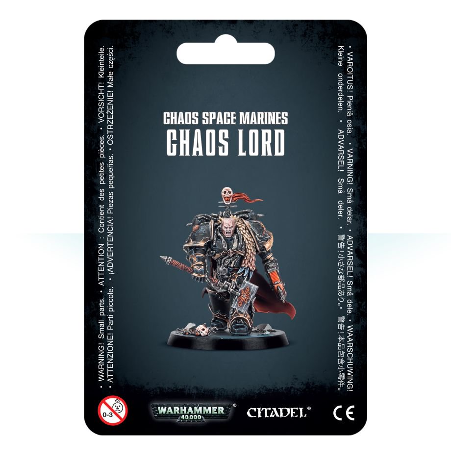 Chaos Lord - Chaos Space Marines (Warhammer 40k): www.mightylancergames.co.uk