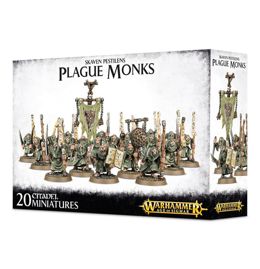 Skaven Pestilens - Plague Monks (Age of Sigmar): www.mightylancergames.co.uk