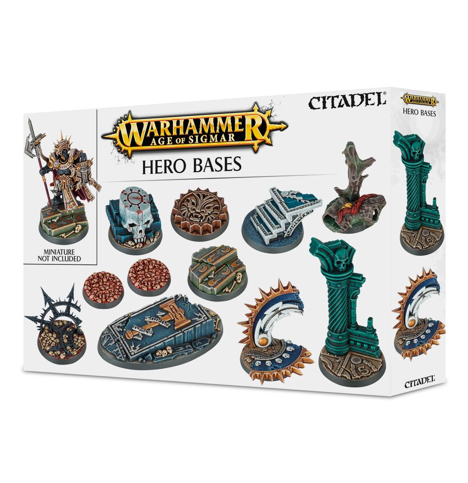 Hero Bases - Age of Sigmar :www.mightylancergames.co.uk