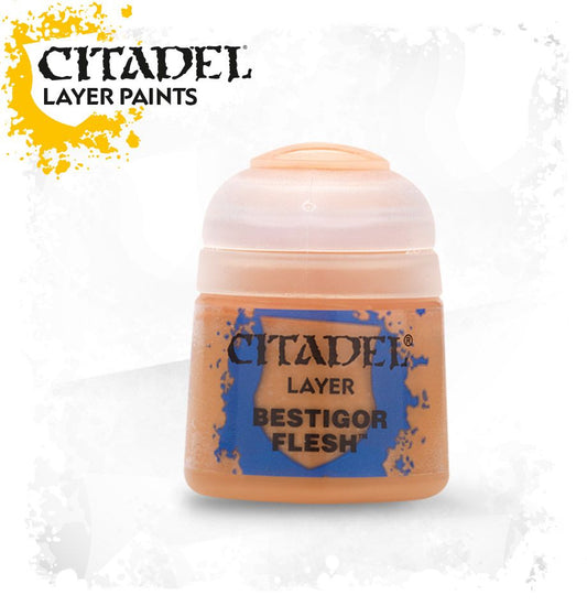 Citadel Layer Paint - Bestigor Brown (12ml): www.mightylancergames.co.uk