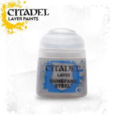 Citadel Layer Paint - Runefang Steel (12ml) :www.mightylancergames.co.uk 