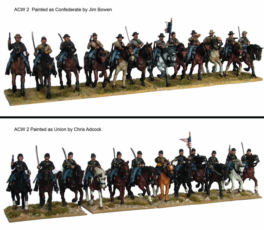 American Civil War Cavalry ( box of 12 figures) - Perry Miniatures