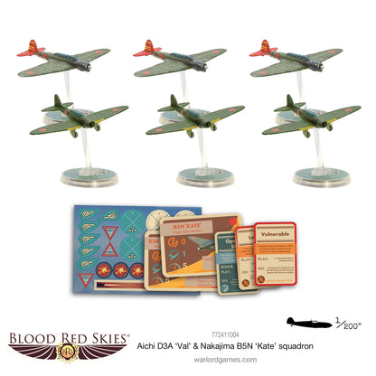 Blood Red Skies Painted Examples of Aichi D3A