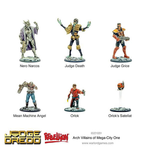 Judge Dredd -Arch Villains of Mega-City One