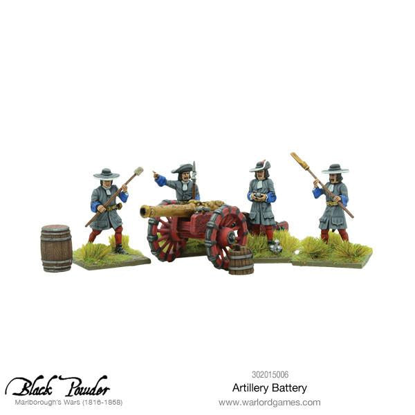 Artillery Battery Painted