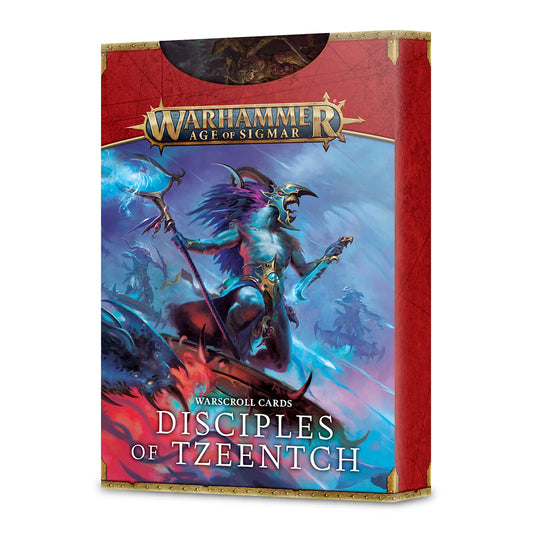 Disciples of Tzeentch Warscroll Cards