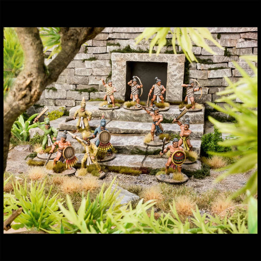 Aztec Warriors Miniatures - Rena...