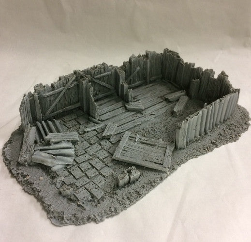 Derelict Building Type 18 - Battle Zone :www.mightylancergames.co.uk 