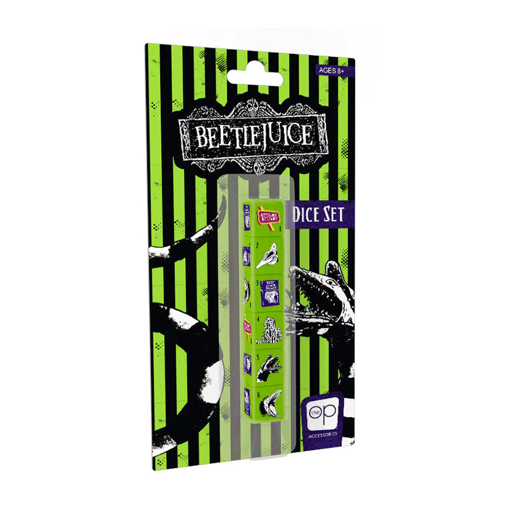 Beetlejuice Dice Set Standard D6 Game Dice