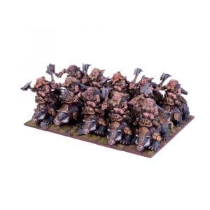 Brock Riders Regiment - Dwarves (Kings of War) :www.mightylancergames.co.uk