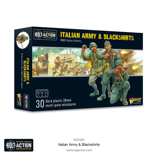 Italian Army & Blackshirts Set - Bolt Action