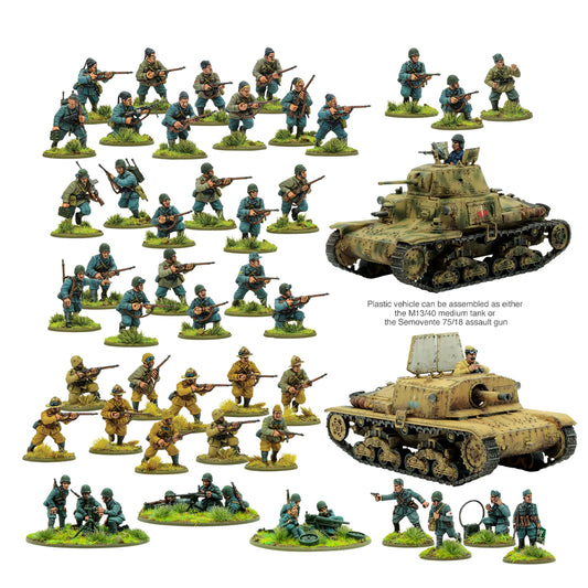 Italian Army & Blackshirts Starter Army - Bolt Action