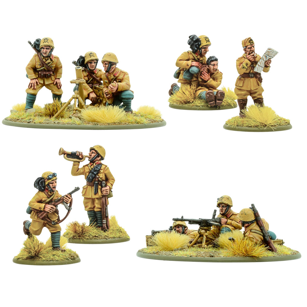 Italian Bersaglieri Support Group - Bolt Action