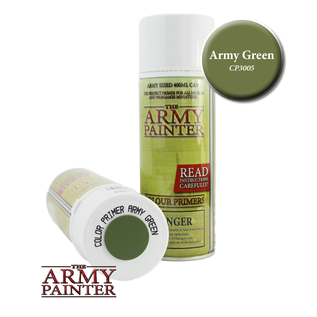 The Army Painter: Colour Primer - Army Green