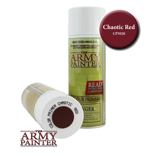 Army painter chaotic red spray p...