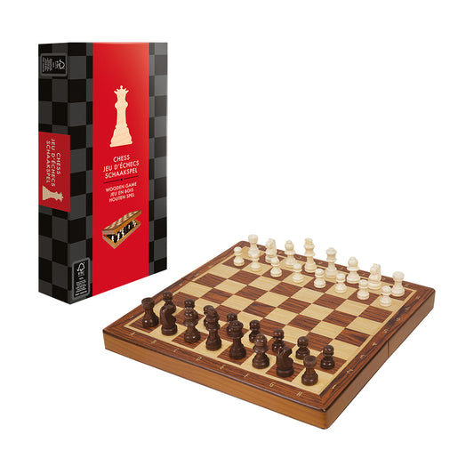 Wooden Chess Set - Wooden Travel...