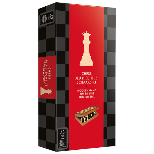 Wooden Chess Set - Wooden Travel...