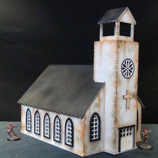 Wild West Church Building - Tabl...