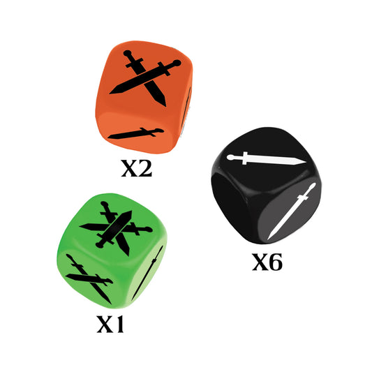 Firefight Command Dice Set