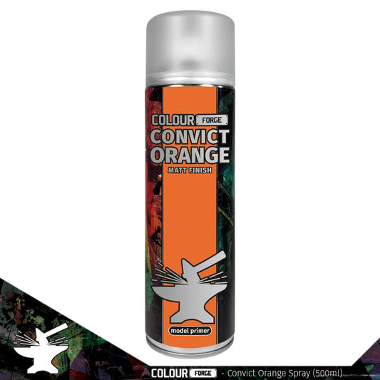 Convict Orange Model Primer - Colour Forge