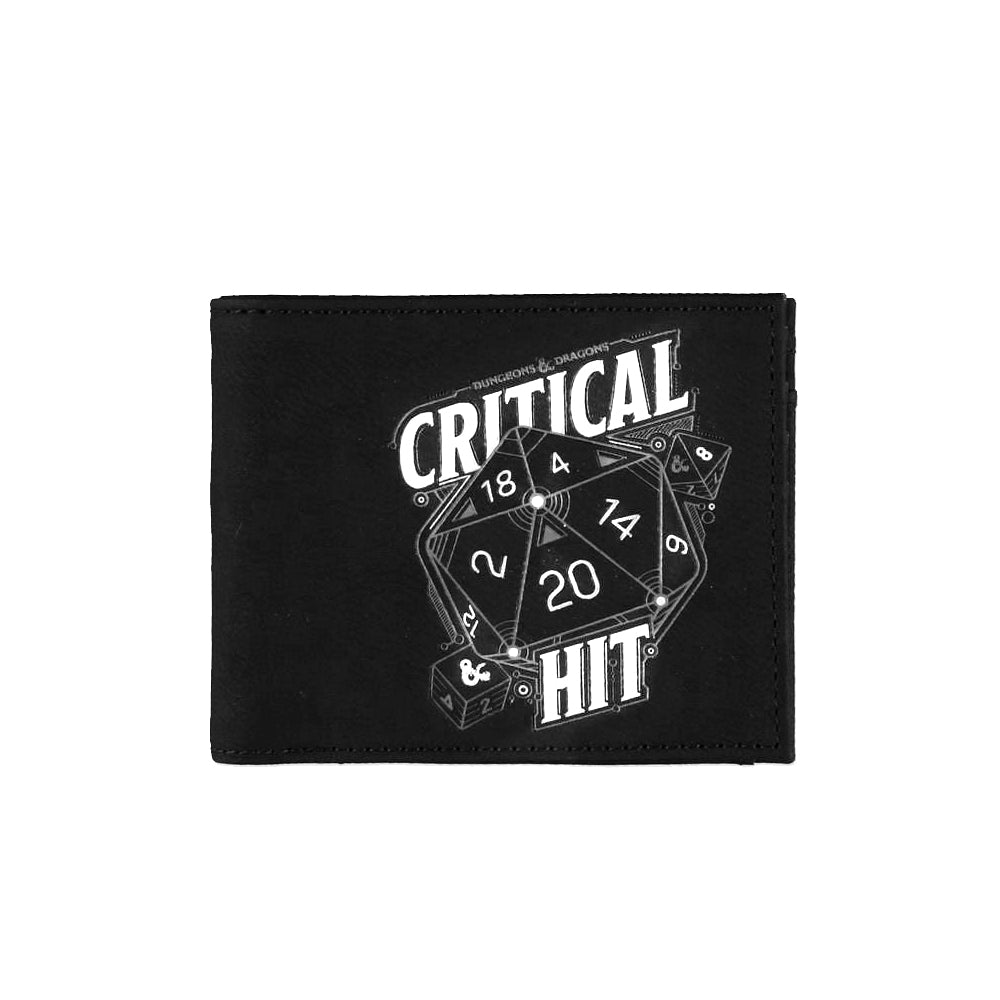 D&D Critical Hit Bifold Wallet