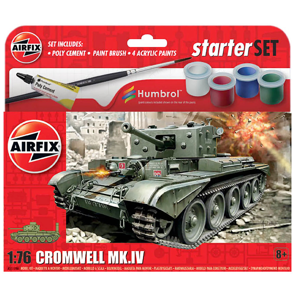 Cromwell Mk.IV Tank Scale Model (Airfix Starter Set 1:76)