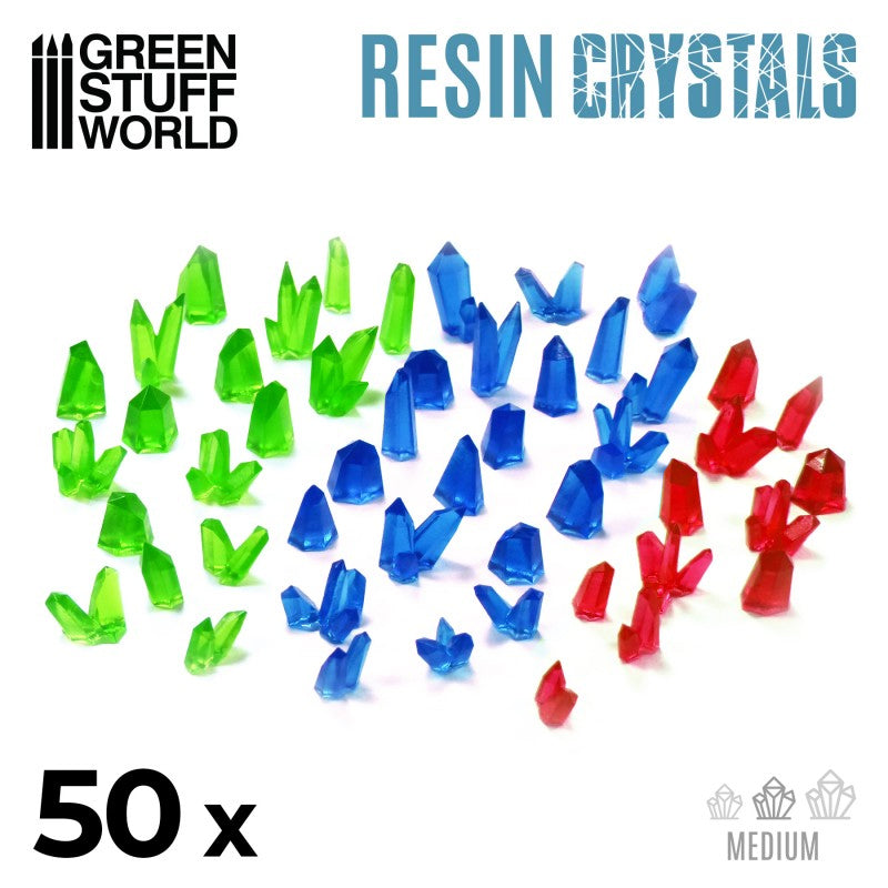 Medium Resin Crystals Basing Material