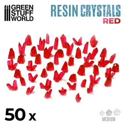 Medium Red Basing Crystals