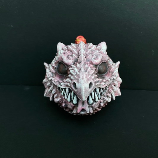 Red Dragon Bauble -MrsMLG Prepainted