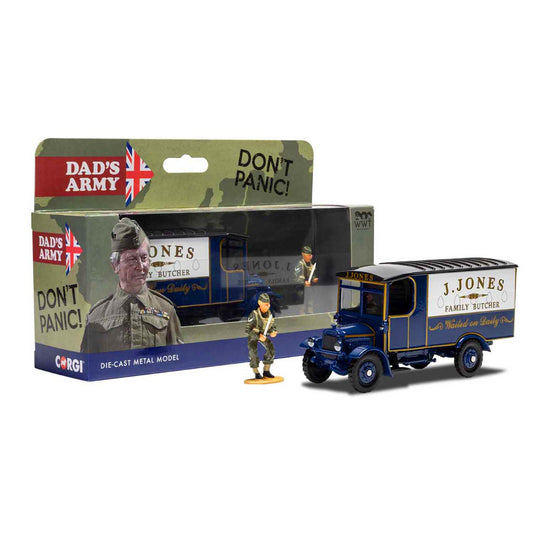 Dad's Army Thornycroft Van & Corporal Jones Die Cast Set