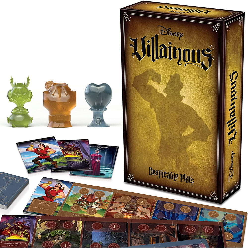 Gaston Villainous Board Game Expansion