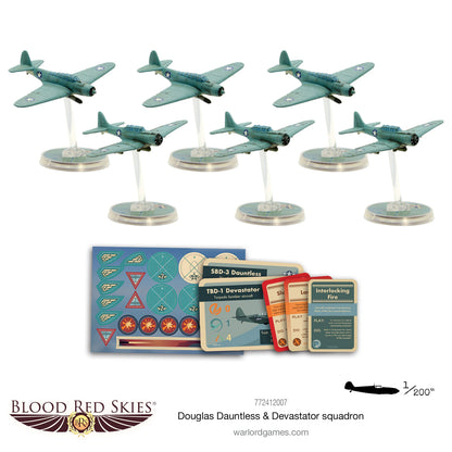 Painted Examples of Douglas Aircraft for Blood Red Skies