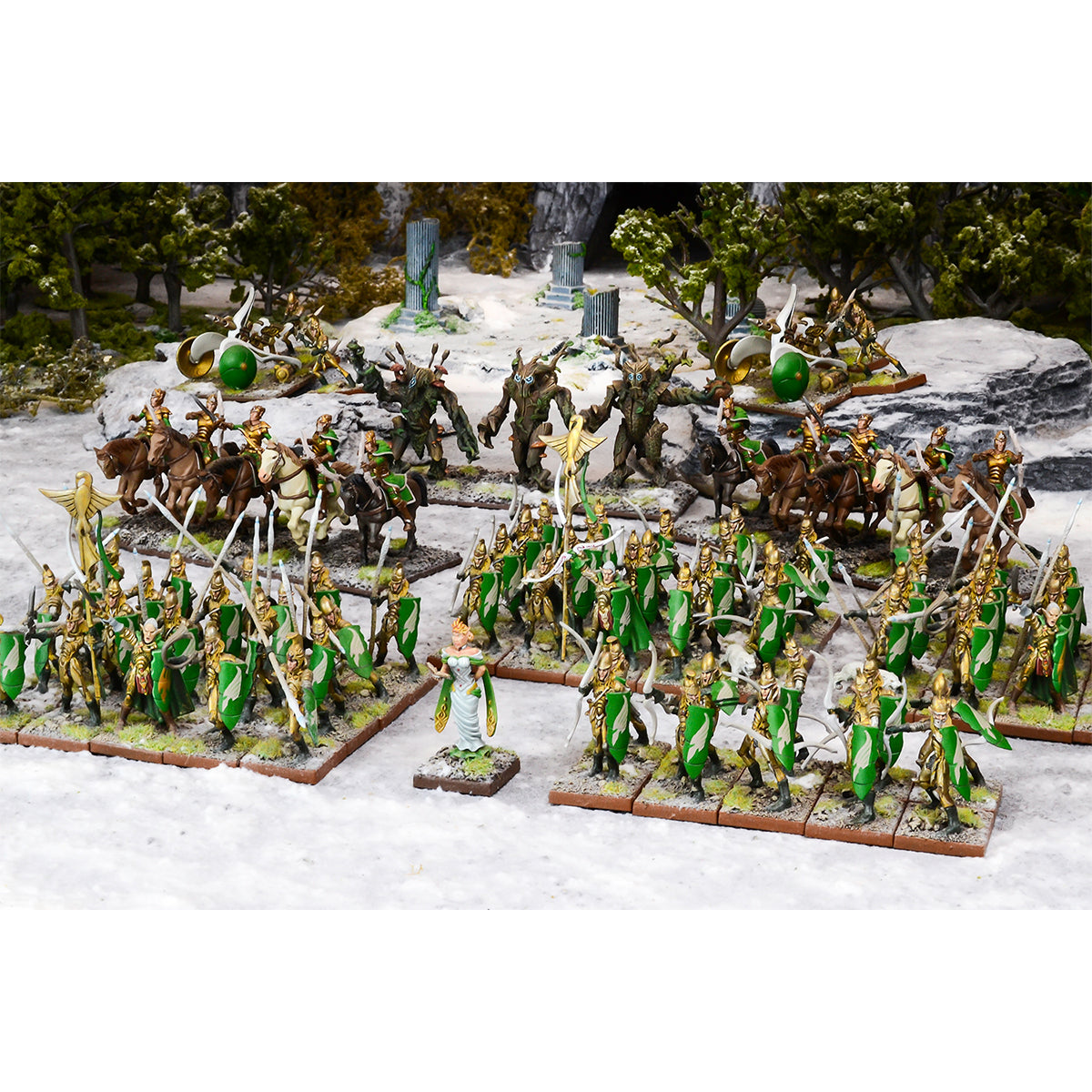 Elf Mega Army Painted Example