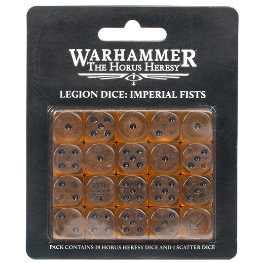 Imperial Fists Legion Dice - The...