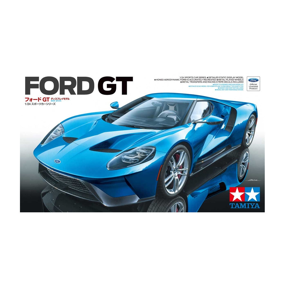 Ford GT Sports Car - Tamiya 1/24 Scale Model Kit