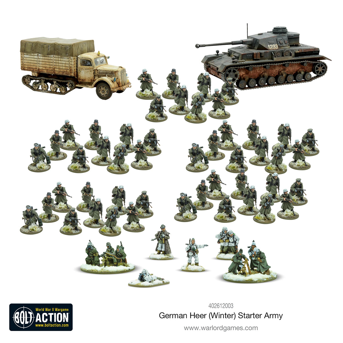 German Heer Winter starter Set