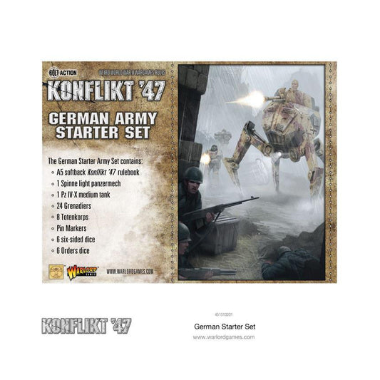 German Army Konflikt 47 Starter Set