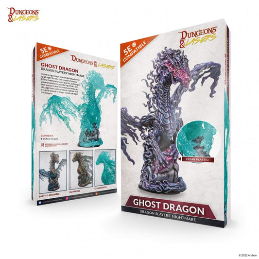 Ghost Dragon Miniature - Dungeon...