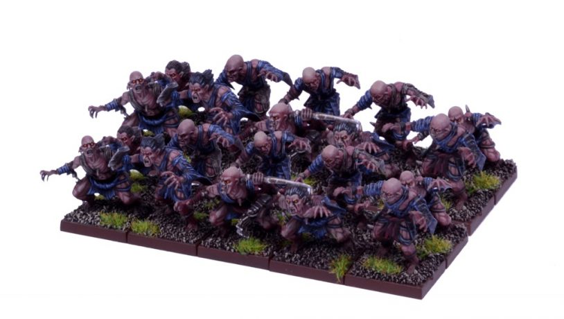 Undead Ghoul Regiment - Undead (Kings of War) :www.mightylancergames.co.uk