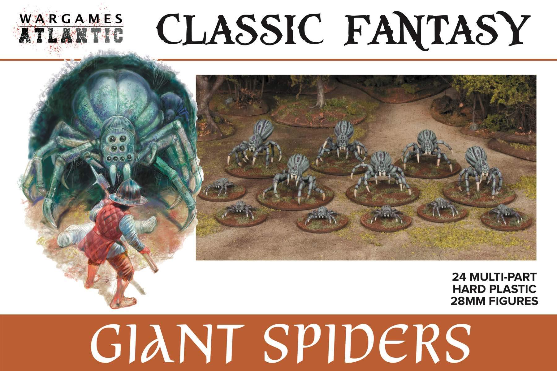 Giant Spiders - Wargames Atlantic - WAACF003