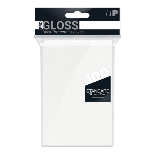 White Gloss TCG Sleeves